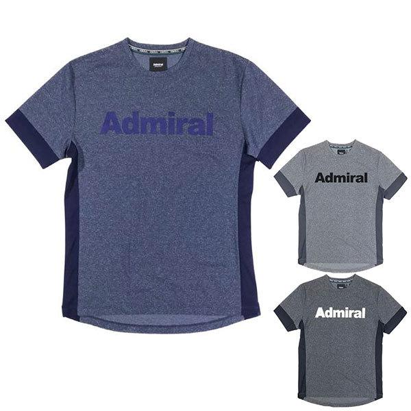 30 オフ アドミラル アスレ シャツ メンズ 半袖 Tシャツ インナーシャツ ストレッチ Uv 吸水速乾 無地 黒 ブラック 紺 ネイビー 灰 グレー Atma902 Admiral Ath 竹内ゴルフ Paypayモール店 通販 Paypayモール