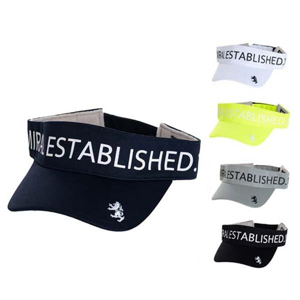 アドミラルゴルフ バイザー メンズ レディース サンバイザー 帽子 ゴルフバイザー サイズ調節 Admiral Golf 白 黒 グレー 紺 ライム Admb2f18 春 夏 秋 冬 竹内ゴルフ Paypayモール店 通販 Paypayモール