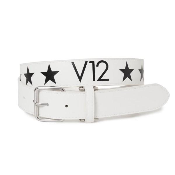 48 割引 超安い V12 ゴルフ ベルト メンズ レディース 合成皮革 星 スター ロゴ サイズ調整可能 ホワイト 白 ブランド レア V Bl03 Golf メンズウエア ゴルフ スポーツ Solcaloja Med Ec
