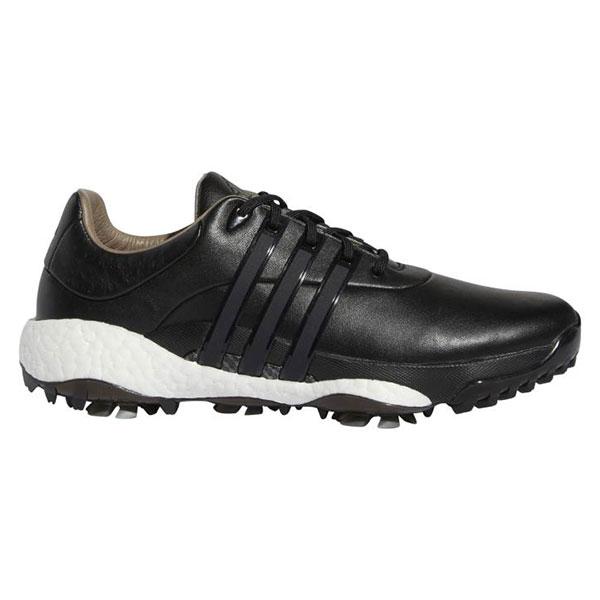 アディダス ゴルフ シューズ 靴 メンズ ツアー360 22 ゴルフシューズ ボア スパイク 鋲あり 紐 ひも靴 ブースト adidas golf 黒  ブラック LQB01 GZ3158