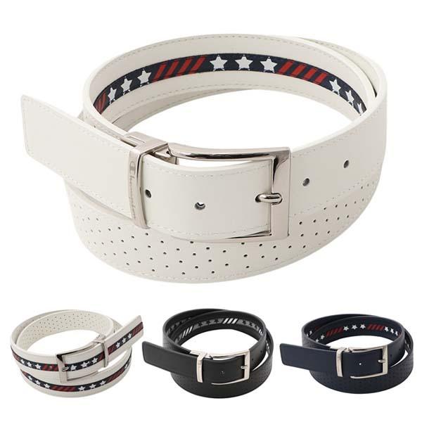 チャンピオン ゴルフ ベルト メンズ レディース パンチング プリント リバーシブル フリーカット可能 ゴルフウェア 無地 黒 白 紺 Champion C3 Vg701a 竹内ゴルフ Paypayモール店 通販 Paypayモール