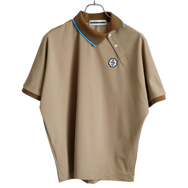 ディセンバーメイ ゴルフ ポロシャツ メンズ 半袖 ドルマンスリーブ 吸汗速乾 Uvカット ストレッチ シャツ 春 夏 秋 ベージュ ゴルフウェア ブランド 1 5 0135 竹内ゴルフ Paypayモール店 通販 Paypayモール