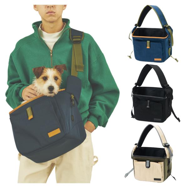 【商品情報】“ペットとの時間も、スタイルの一部に。”master-piece が長年培ってきたバッグづくりのノウハウを、ペットとの暮らしへと昇華させたスリングバッグ。体重7kg以下の小型犬・小動物との移動を、快適かつ美しくするためのキャリー...