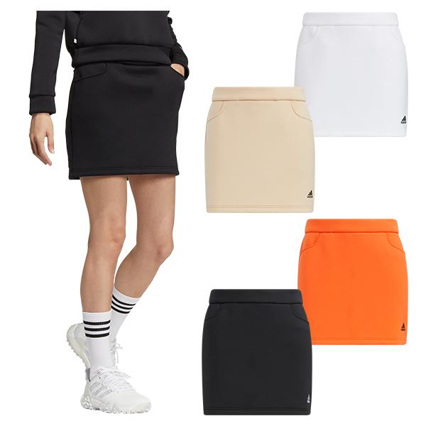 アディダス ゴルフ スカート レディース ゴルフスカート ダンボールニット 伸縮 ゴルフウェア 白 黒 ベージュ オレンジ 秋 冬 春 Z9226 Adidas Golf 竹内ゴルフ Yahoo ショッピング店 通販 Yahoo ショッピング
