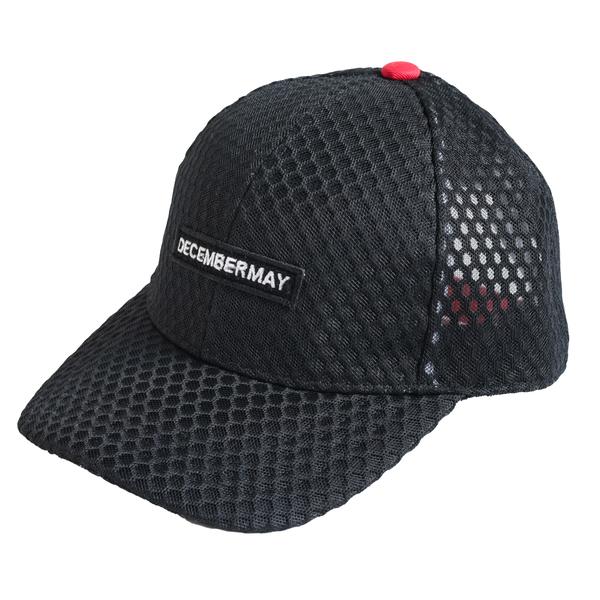 ディセンバーメイ ゴルフ キャップ メンズ レディース 帽子 ゴルフキャップ 吸水 メッシュキャップ 黒 ブランド 3-999-5008 DECEMBERMAY ディセンバーメイ ゴルフ キャップ メンズ レディース 帽子 ゴルフ