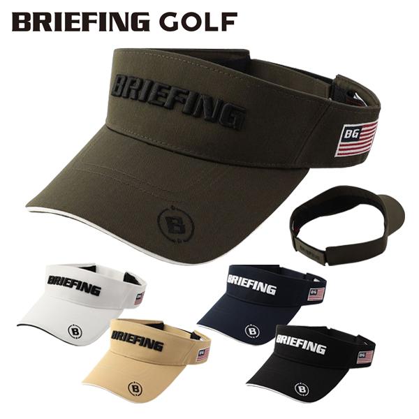 ブリーフィング ゴルフ サンバイザー メンズ バイザー 帽子 ゴルフ