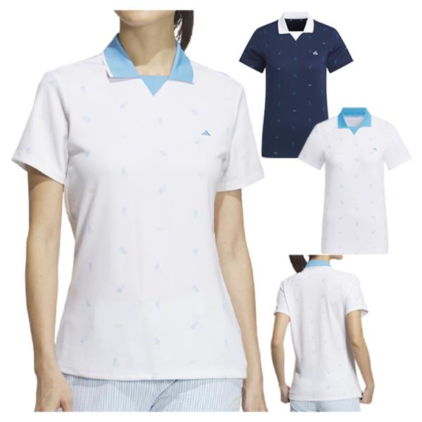 ゴルフウェア・レディース・ポロシャツ・アディダスまとめ売り adidas ポロシャツ ポロ HEAT. RDY デボスグラフィックポロ