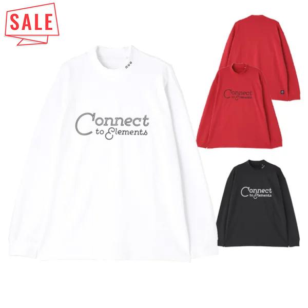 ナノユニバース ゴルフ モックシャツ メンズ 長袖 モックネック シャツ ゴルフウェア 吸水速乾 ブランド 無地 秋 冬 0304266101 beats per minute BPM NANO universe NANO universe（ナノ・ユニバース） ゴルフ モックシャツ メンズ 長袖