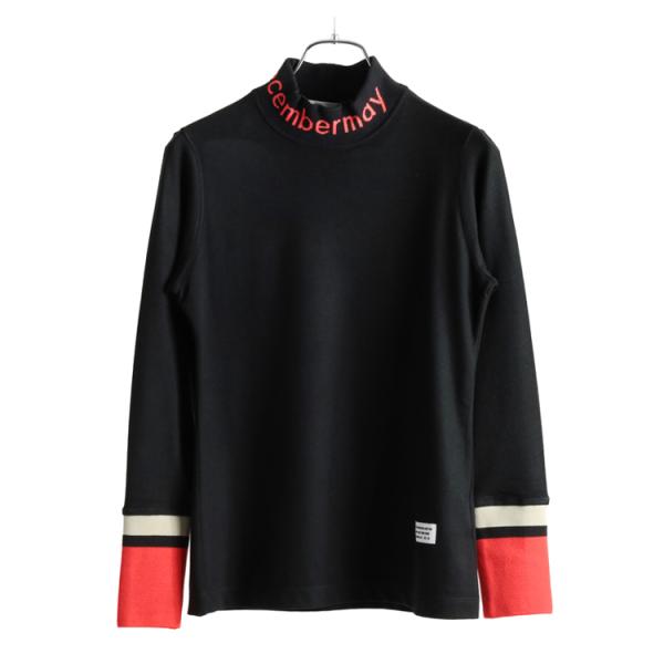 ディセンバーメイ ゴルフ モックシャツ レディース 長袖 ハイネック モックネック シャツ 保温 ニット  起毛 無地 ゴルフウェア ブランド ロゴ DECEMBERMAY 2-012-0501 ディセンバーメイ ゴルフ モックシャツ レディース 長袖 ハイネック