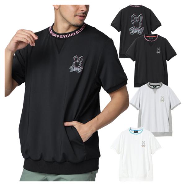 Psycho Bunny（サイコバニー） ゴルフ Tシャツ メンズ 半袖 シャツ