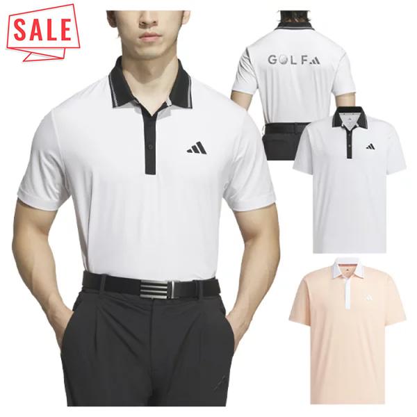 adidas（アディダス） ゴルフ ポロシャツ メンズ 半袖 シャツ ポロ