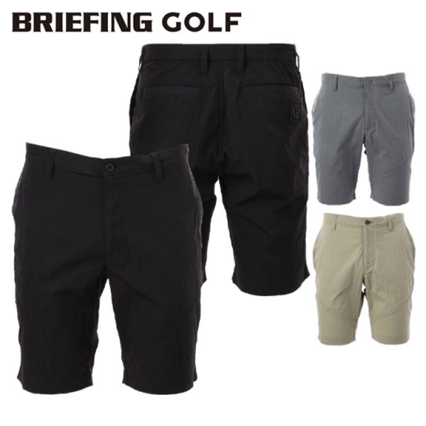 ブリーフィング　ショートパンツ ジッパーポケット付きブラック BRIEFING GOLF ブリーフィング ゴルフ ショートパンツ メンズ
