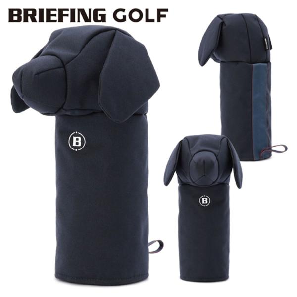 BRIEFING GOLF ブリーフィング  ヘッドカバー  ブラック系 FW [240101497418] ゴルフウェア ストスト BRIEFING GOLF ブリーフィング ヘッドカバー ブラック系 UT