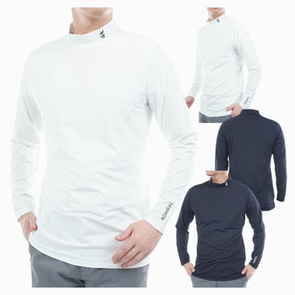 Admiral Golf（アドミラルゴルフ） シャツ モックシャツ メンズ 長袖