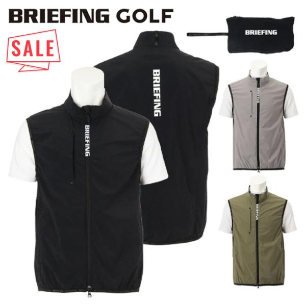 BRIEFING ゴルフベスト ホワイト Sサイズ BRIEFING GOLF（ブリーフィングゴルフ） ブリーフィング ゴルフ ベスト