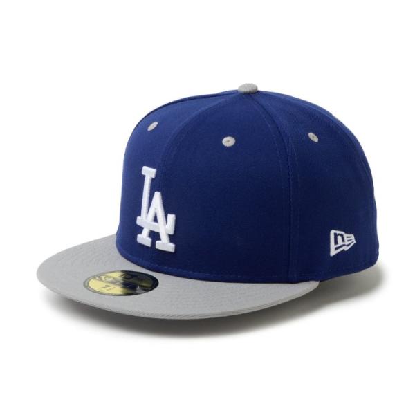 ニューエラ キャップ メンズ レディース 帽子 ドジャース MIN-NANO 59FIFTY ロゴ 14880418 NEW ERA ブランド 春 夏 秋 冬 無地 シール フラットバイザー