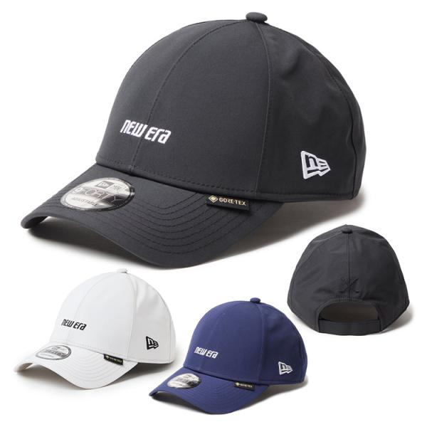 ニューエラ ゴルフ キャップ メンズ レディース 帽子 ゴアテックス 9FORTY 14747314 14747315 14747316 NEW ERA ブランド 無地 シール ベルクロストラップ