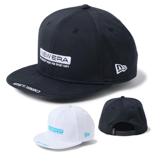 ニューエラ ゴルフ キャップ メンズ レディース コーデュラ クールマックス 9FIFTY 14747223 14747224 ゴルフキャップ NEW ERA ブランド 無地 スナップバック