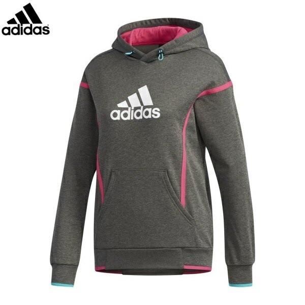 アディダス トレーニングウェア スウェット パーカー レディース グレー Ll Fkk02 たけうちスポーツ店 通販 Yahoo ショッピング