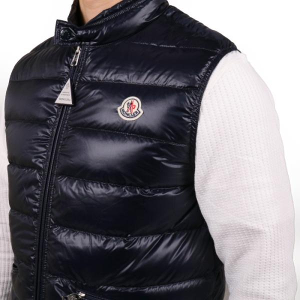 ランキング第1位 の 送料無料 モンクレール Gui 776 ネイビー メンズ ダウンベスト Moncler Bl 人気のファッションブランド の