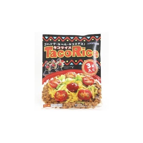 タコライス 3食入りHOTソース付き ×4個 オキハム 送料無料