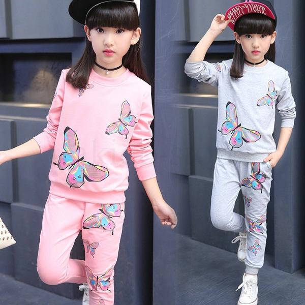 人気 2点セット おしゃれ 子供 女の子 ジュニア キッズ 上下セット パジャマ 価格交渉ok送料無料 ジャージ 夏 ルームウェア セットアップ