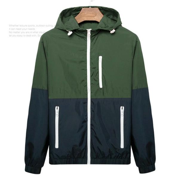 ウィンドブレーカー 直営ストア メンズ レディース ジップアップ ジャケット ブルゾン ジャンパー 男女兼用 紫外線 スポーツ ランニング Uv パーカー 春物 ウォーキング