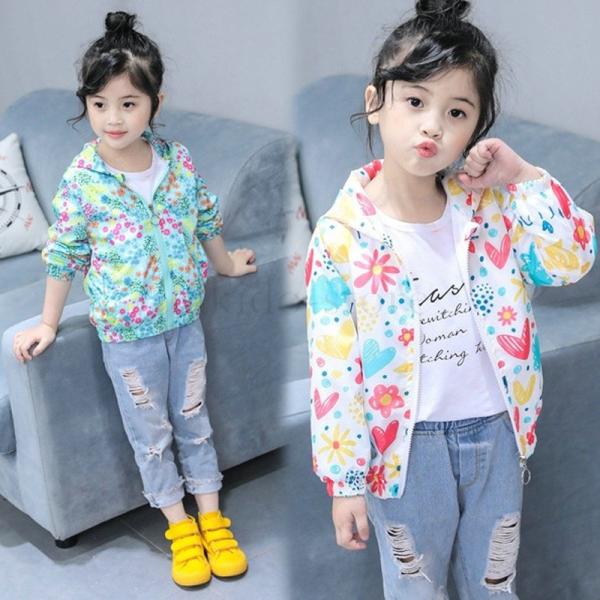 子供服 ウィンドブレーカー キッズ ベビー ジュニア 女の子 花柄ジップアップパーカー 長袖 春アウター ブルゾン ジャケット ジャンパー フード付き Buyee Buyee 提供一站式最全面最專業現地yahoo Japan拍賣代bid代拍代購服務 Bot Online