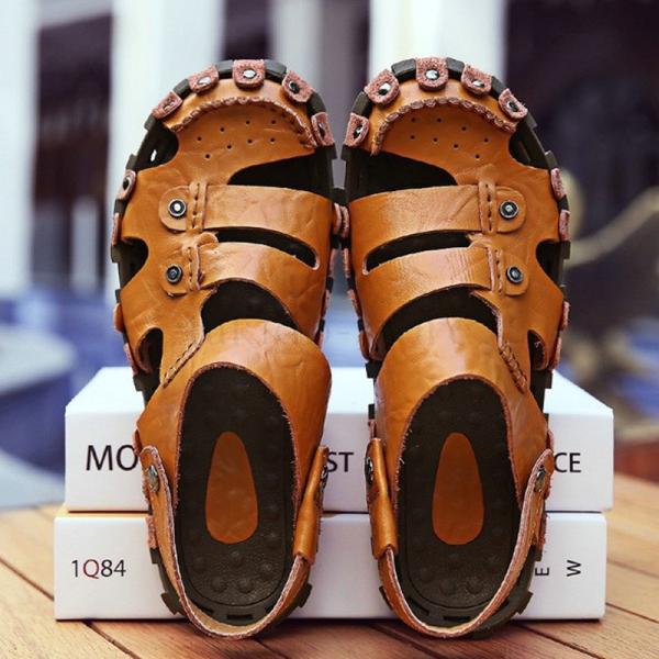 18夏新作メンズ レザーサンダル ビーチサンダル 滑り止め アウトドア スポーツサンダル 合革メンズ サボサンダル スリッパ ローファー スリッポン Buyee Buyee Japanischer Proxy Service Kaufen Sie Aus Japan