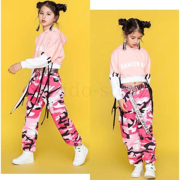 キッズダンス 迷彩パンツ ヒップホップ 迷彩 ヒップホップ ストリート ピンク オレンジ Buyee Buyee Japanese Proxy Service Buy From Japan Bot Online