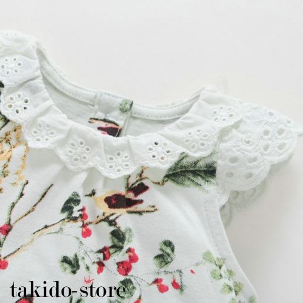 ロンパース ベビー テレビで話題 夏 ベビー服 半袖 カバーオール 80 おしゃれ 70 女の子