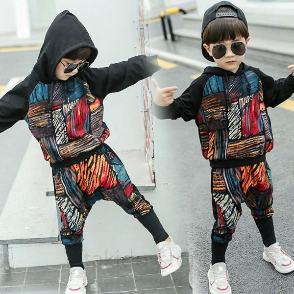 キッズ服 セットアップ 上下セット パーカー スウェット スエード 男の子 二点セット カラフル 子供服 サルエルパンツ 長袖 ｂ系 ダンスウェア カジュアル Buyee Buyee Japanischer Proxy Service Kaufen Sie Aus Japan