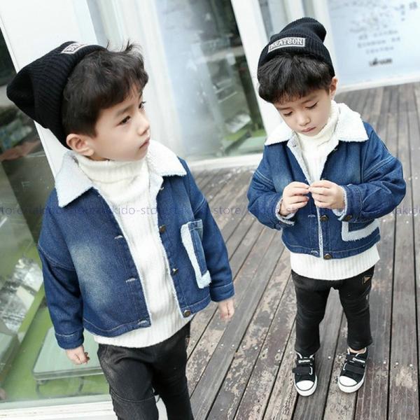 人気新品 大人可愛い 男の子 デニムコート 厚手 裏ボア 防寒 デニムジャケット アウター キッズ 子供服アウター Gジャン キッズ ベビー Buyee Buyee Japanese Proxy Service Buy From Japan Bot Online