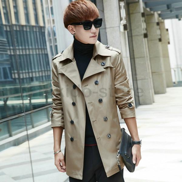 18新品 大人気 春秋 トレンチコート メンズ スプリングコート カジュアル 通勤 薄手 長袖おしゃれ Buyee Buyee Japanese Proxy Service Buy From Japan Bot Online