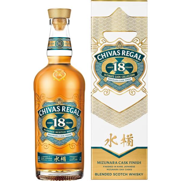 【新品未開封】CHIVAS REGAL 18年 ミズナラカスクフィニッシュ シーバス リーガル 18年ミズナラ カスク フィニッシュ 700ml 正規品