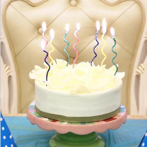 ケーキ用キャンドル ロング キャンドルセット 曲線タイプ 結婚式 誕生日 ファーストバースデー ろうそく デコレーション ろうそく 撮影ディスプレイ お祝い 1a0ac 田木商品 通販 Yahoo ショッピング