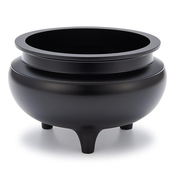 仏壇屋 滝田商店 香炉(机上香炉) 黒色 4寸 : 仏壇・仏具販売-仏壇屋