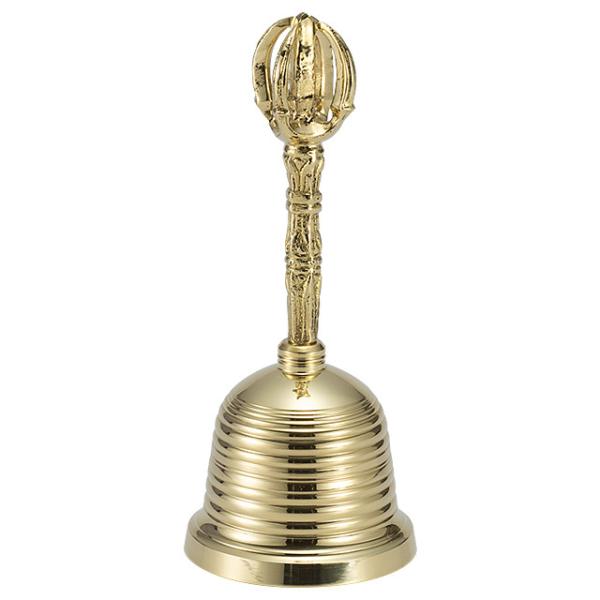 仏壇屋 滝田商店 持鈴 小型 高さ11.5cm×口径4.8cm(密教法具 仏壇屋 滝田商店 持鈴 小型 高さ11.5cm×口径4.8cm(密教法具