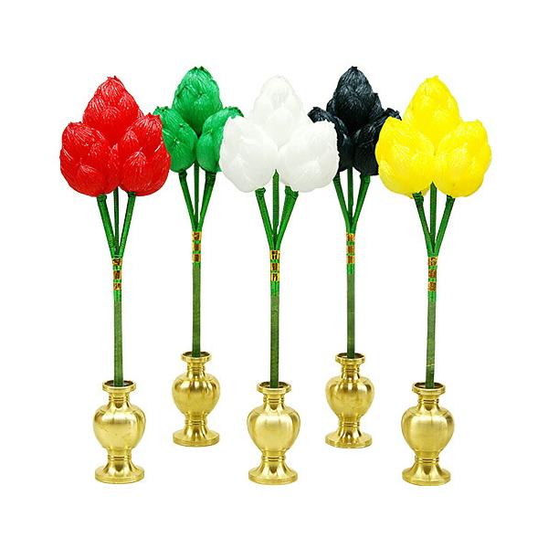 仏壇屋 滝田商店 五瓶華(五瓶花) 紙製(五本一組) 小型(京都製 仏壇屋 滝田商店 五瓶華(五瓶花) 紙製(五本一組) 小型(京都製