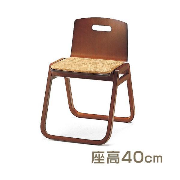 仏壇屋 滝田商店 背付寺院用スツール（寺院用椅子）（本堂椅子