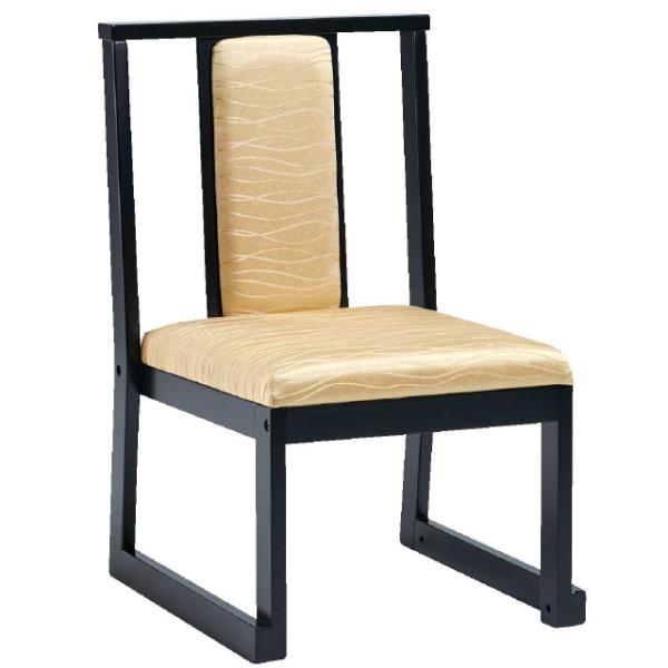 仏壇屋 滝田商店 木製椅子 金波 SH350（寺院用椅子 本堂用椅子