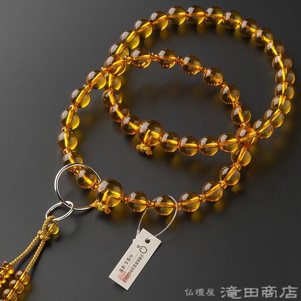 仏壇屋 滝田商店 数珠 浄土宗 男性用 本琥珀 三万浄土9寸 宗派別 仏壇屋 滝田商店 数珠 浄土宗 男性用 本琥珀 三万浄土9寸 宗派別