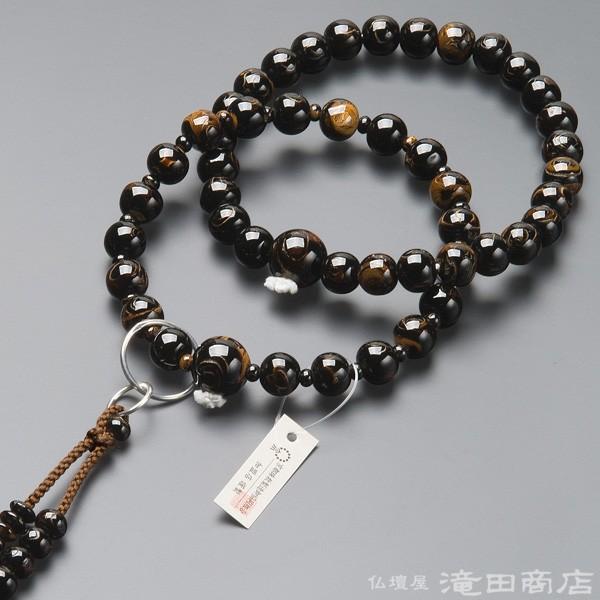 仏壇屋 滝田商店 数珠 浄土宗 男性用 本海松(黒珊瑚) 三万浄土9 仏壇屋 滝田商店 数珠 浄土宗 男性用 本海松(黒珊瑚) 三万浄土9