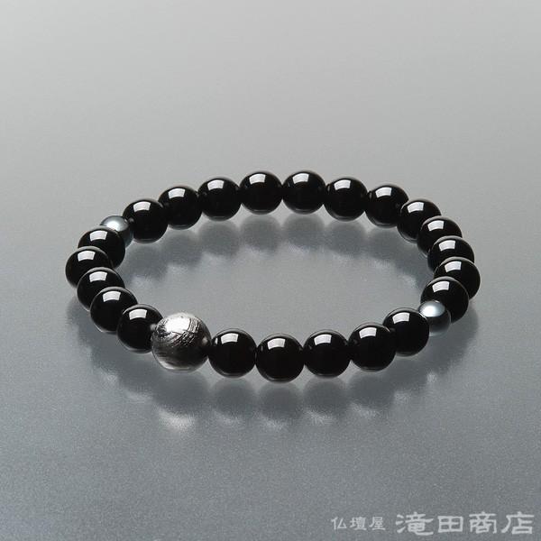 仏壇屋 滝田商店 腕輪念珠 数珠 ブレスレット 親玉ギベオン隕石 仏壇屋 滝田商店 腕輪念珠 数珠 ブレスレット 親玉ギベオン隕石