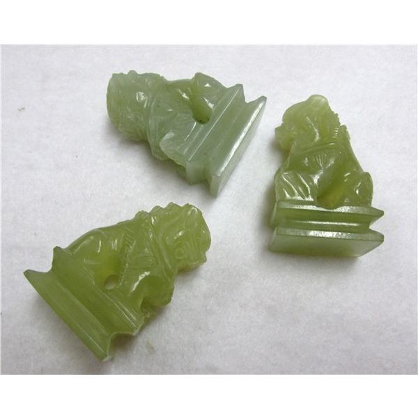 天然石 玉彫刻置物 獅子 パワーストーン 風水開運 : 多幸屋商店 - 通販
