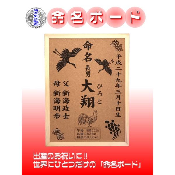 出産祝い命名ボード 3枚セット コルクならではの暖かみが感じられる一品です Meimie3set タク技研 Com 通販 Yahoo ショッピング