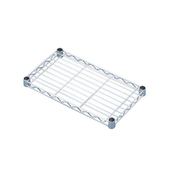 メタルミニ棚板 MTO-425TMTOシリーズ対応の棚板です。ポール直径19mm用。●主要材質：スチール／クロームメッキ仕上げ●付属品：棚板固定部品　4個●商品サイズ（約）：幅45×奥行25●耐荷重：75kg（検索用：メタルシェルフ オープ...