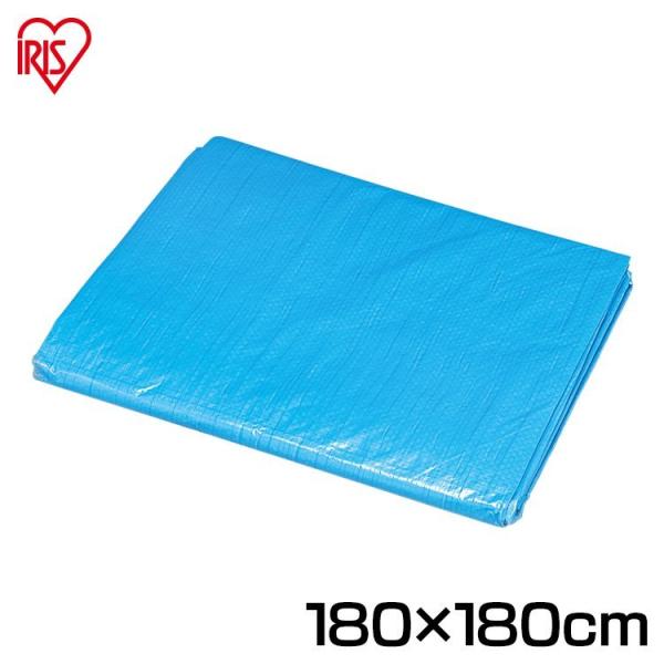 レジャーシート ブルーシート 防災 災害 #3000 180×180cm B30-1818レジャーや家庭菜園 DIY作業 園芸用としてご使用いただけるブルーシートです。アルミ製でサビに強いハトメが付いています！◆商品サイズ(約)：幅180×...