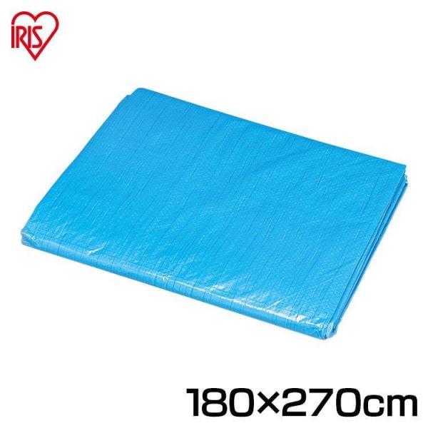 レジャーシート ブルーシート 防災 災害 #3000 180×270cm B30-1827レジャーや家庭菜園 DIY作業 園芸用としてご使用いただけるブルーシートです。アルミ製でサビに強いハトメが付いています！◆商品サイズ(約)：幅172×...