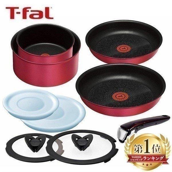 T-fal 5点セット【新品未使用】ガス火対応 T-fal（ティファール） フライパン セット フライパンセット IH ガス火